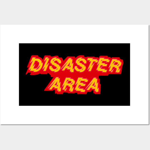 Disaster Area Wall Art by cunningmunki